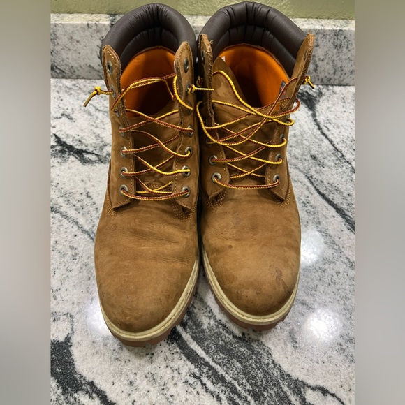 Timberland 6 Inch Premium Waterproof Boot 'Wheat' - Picture 2 of 6
